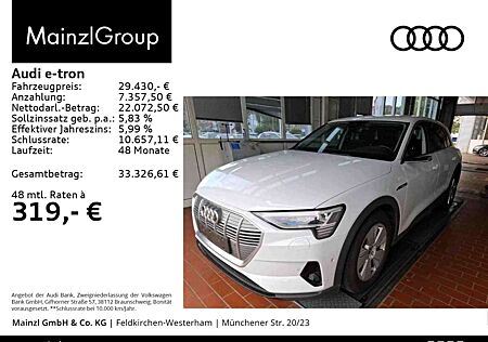 Audi e-tron 50 quattro LED Navi ACC Kamera Virtual