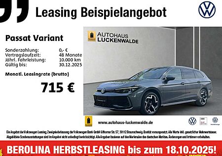 VW Passat Variant Volkswagen 2.0 TDI R-Line DSG *IQ.DRIVE*AHK*