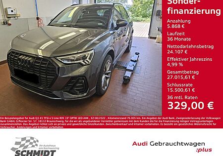 Audi Q3 45 TFSI e S Line RFK 19" OPTIK LED AHK