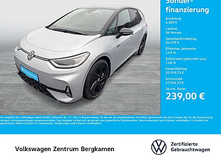 VW ID.3 Volkswagen GTX WÄRMEPUMPE ACC LM20 NAVI CARPLAY SITZHZ