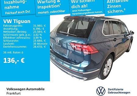 VW Tiguan Volkswagen 2.0 TDI Elegance Navi LEDMatrix DAB+