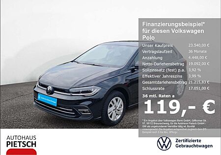 VW Polo Volkswagen 1.0 TSI Style ACC IQ.Drive Klima IQ.Light