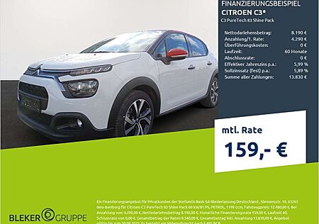 Citroën C3 Citroen PureTech 83 Shine Pack