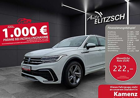 VW Tiguan Volkswagen TSI R-Line DSG LED AID ACC PDC SH 19"