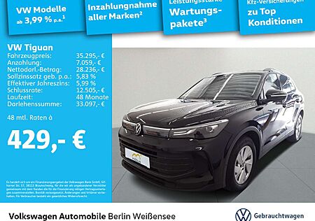 VW Tiguan Volkswagen 1.5 eTSI DSG*AHK*SIDE*NAVI*APP*GjR*LED*