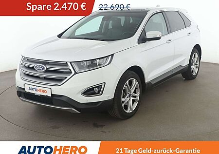Ford Edge gebraucht kaufen Ford Edge 2.0 TDCi Bi-Turbo Titanium 4x4 Aut. *LED*NAVI*ACC*