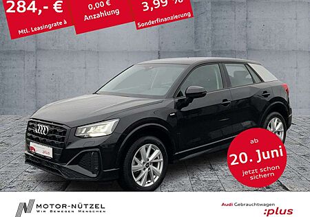 Audi Q2 40 TFSI QU S-TR S-LINE LED+NAVI+RFK+ACC+LEDER