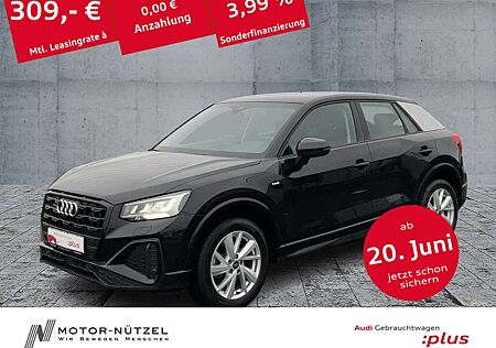Audi Q2 40 TFSI QU S-TR S-LINE LED+NAVI+RFK+ACC+LEDER