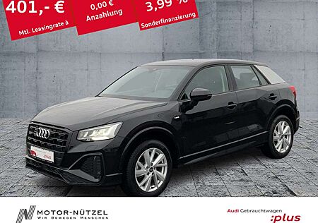 Audi Q2 40 TFSI QU S-TR S-LINE LED+NAVI+RFK+ACC+LEDER