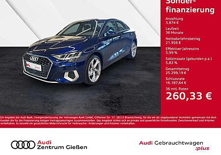 Audi A3 Limousine 35 TDI S-tronic advanced Navi Kamera