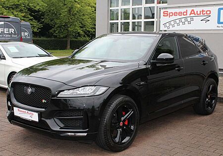 Jaguar F-Pace 3.0d R-Sport BLACK/PANORAMA/LEDER ROT/20"