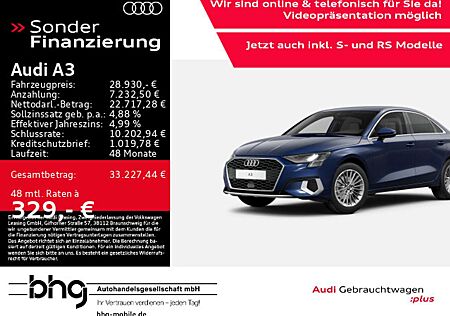 Audi A3 35 TFSI Limousine S tronic advanced