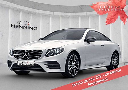 Mercedes-Benz E 200 Coupé AMG Pano Burmester Kamera Wide Totw