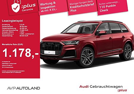 Audi Q7 55 TFSI quattro tiptr. S line 7-SITZER | AHK