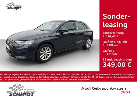 Audi A3 Sportback 30 TFSI MMI Virtual SHZ Park-Assist