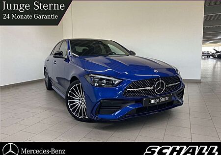 Mercedes-Benz C 300 AMG+NIGHT+PANO+DIST+AHK+MEMO+KEY+360°+19"