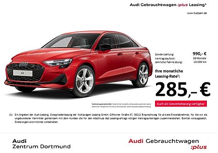 Audi A3 30 S LINE FACELIFT BLACKPAK STANDHZ LM18 NAVI+