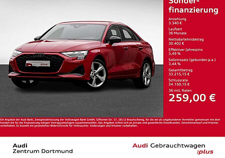 Audi A3 30 S LINE FACELIFT BLACKPAK STANDHZ LM18 NAVI+