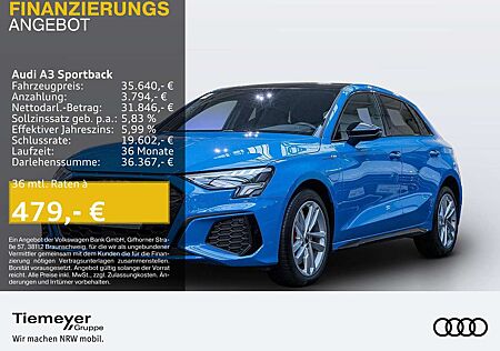 Audi A3 45 TFSIe 2x S LINE LM17 NAVI+ BuO G