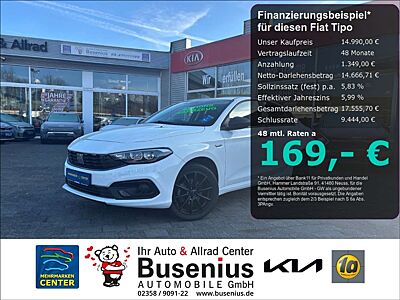 Fiat Tipo 1.0 TSI City Life+Android+DAB+LED+Klimaaut+LM