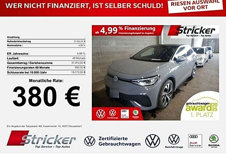 VW ID.5 Volkswagen Pro Performance 150/77 380,-ohne Anzahlung Travel