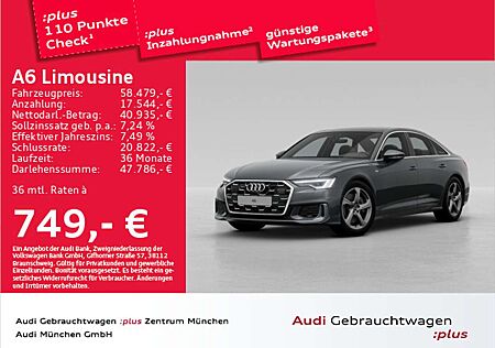 Audi A6 55 TFSI qu. S tronic S line Pano/AH