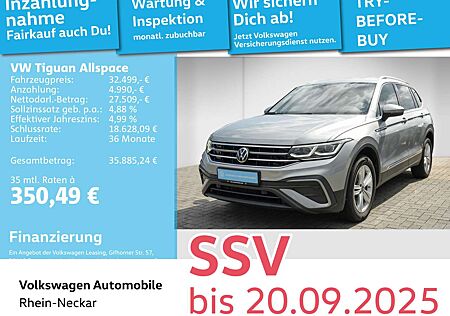 VW Tiguan Allspace Volkswagen 2.0 TDI Life 4Motion Pano AHK Na