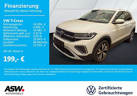 VW T-Cross Volkswagen Style 1,0 TSI DSG LED NAVI PDC SHZ