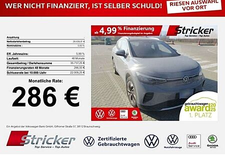 VW ID.4 Volkswagen Pro Performance 150/77 286,-ohne Anzahlung Navi A