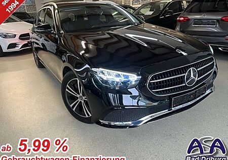 Mercedes-Benz E 220 T d Avantgarde+Esche schwarz+AHK+24 M.GARANTIE+Top