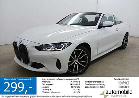 BMW 420 i Cabrio Laser H&K LiveCockpit HuD Lenkradh
