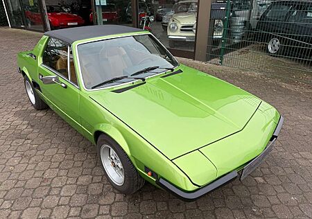 Fiat X 1/9 *HU neu*H-Kennzeichen*Leder*5-Gang*Alu-Felgen*