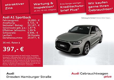 Audi A1 25 TFSI S line LED Navi S tronic