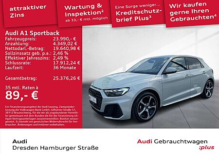 Audi A1 25 TFSI S line LED Navi S tronic