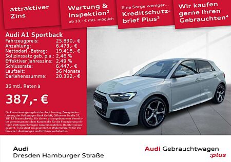 Audi A1 25 TFSI S line LED Navi S tronic