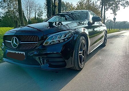Mercedes-Benz C 200 Coupe AMG line, AHK, Garantie MB100 noch 27Monate