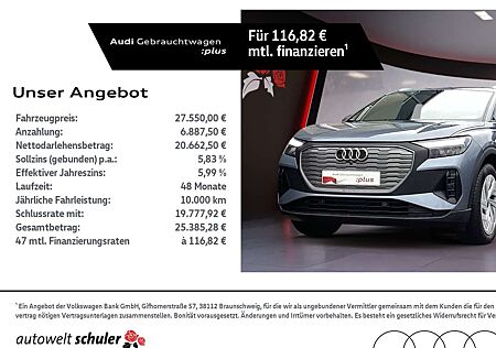 Audi Q4 e-tron 40 Navi SHZ APS GRA
