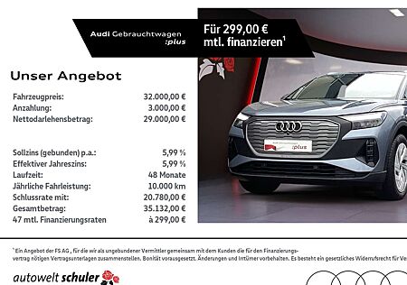 Audi Q4 e-tron 40 Navi SHZ APS GRA