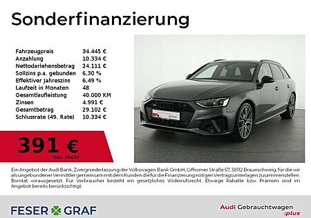 Audi A4 Avant 40 TFSI qu S Line Int Leder,Sportsitze+,LED,