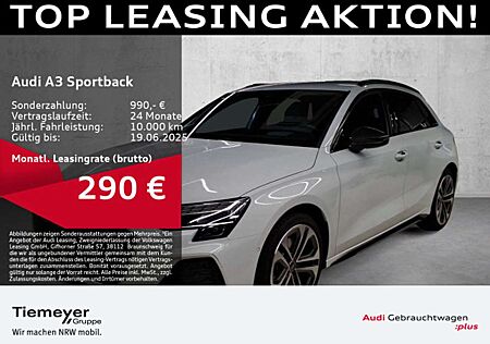 Audi A3 35 TFSI 2x SLINE LM19 SONOS HuD ASS