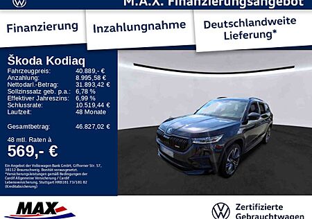 Skoda Kodiaq RS 2.0 TSI 4x4 +NAVI+KAMERA+ACC+STANDHZG+