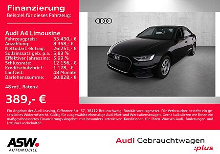 Audi A4 35TFSI Stronic Navi LED HUD RFK SHZ