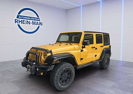 Jeep Wrangler Sahara V8 Soundbox Höher Breiter Seilwinde