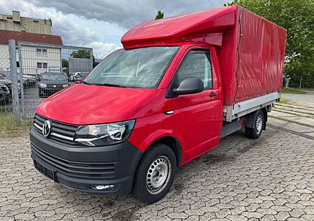 VW T6 Transporter Volkswagen T6 Pritsche Plane lang 2,0 TDI*Klima*1.Hand*3Si