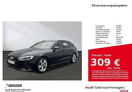 Audi A4 Avant 45 TFSI quattro S line MMI LED AHK