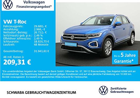 VW T-Roc Volkswagen Style 1.5TSI DSG StdHz*LED*VIRTUAL*ACC*17"