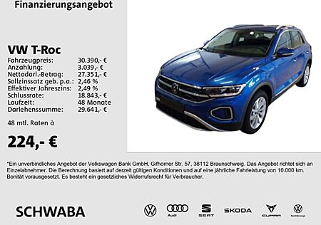 VW T-Roc Volkswagen Style 1.5TSI DSG StdHz*LED*VIRTUAL*ACC*17"