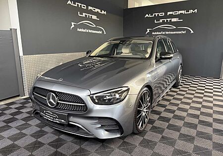 Mercedes-Benz E 220 d T 9G AMG Line-LED-19%MWST-LEDER-20"ALU-SCHECKH.-