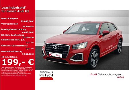 Audi Q2 30 TDI advanced LED Keyless Sportsitze