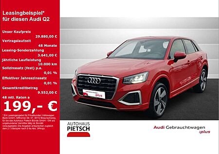Audi Q2 30 TDI advanced LED Keyless Sportsitze